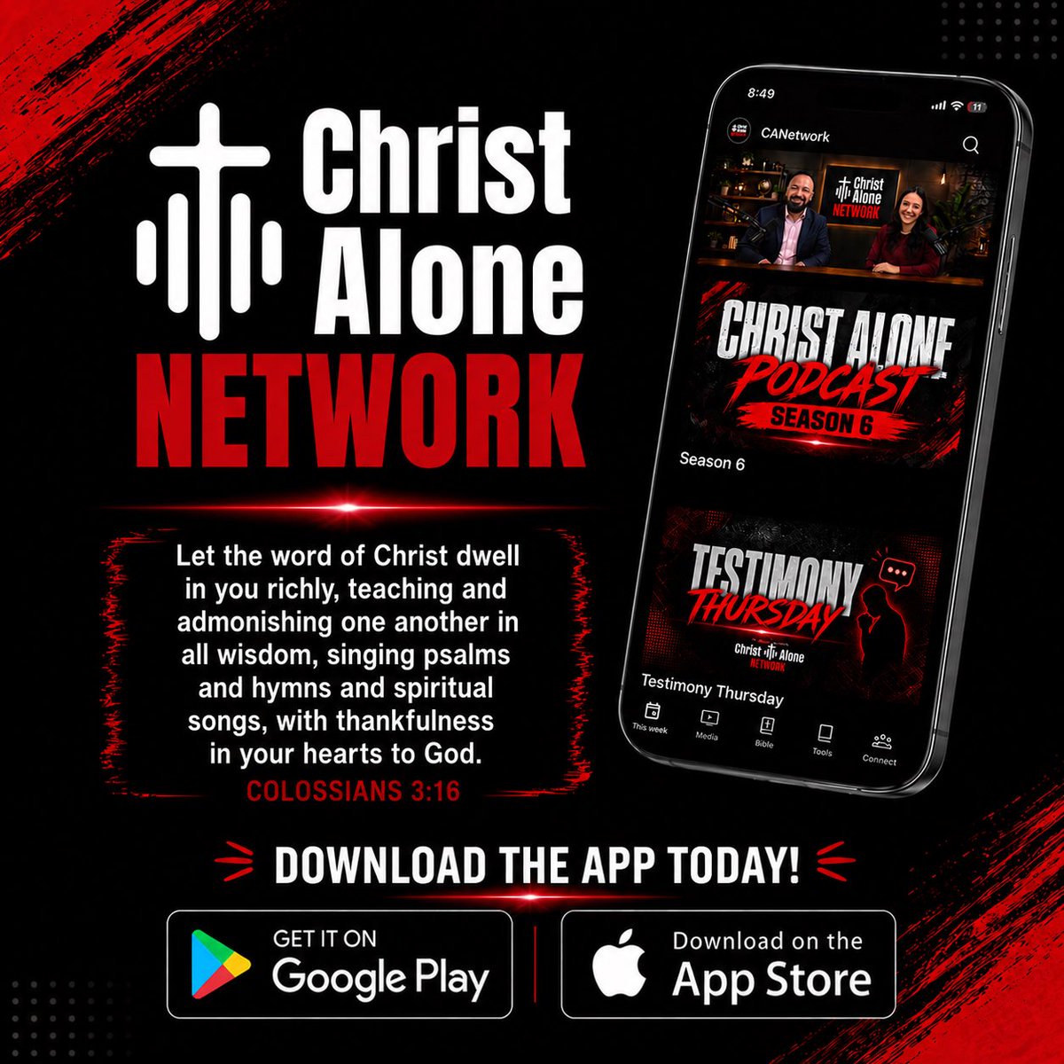 Christ Alone Podcast | Stevens tweet media