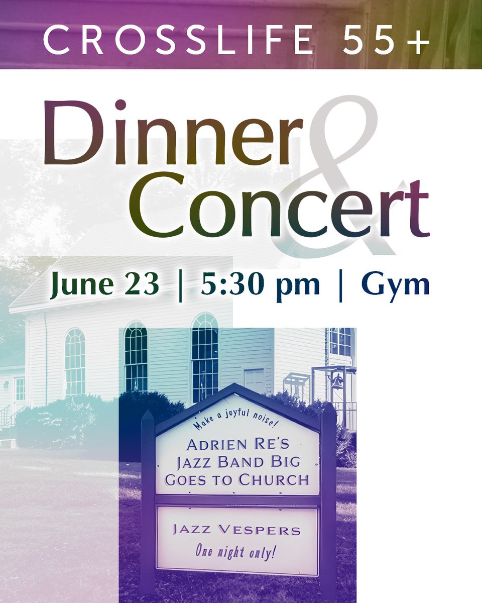 myshepherdsnc's tweet photo. Adults 55+ are invited to a special dinner concert to hear "Adrien Re's Jazz Band Big Goes to Church." 🎶 Adrien is a member of our orchestra &amp; serves as music professor at Campbell University. Cost: $15. Registration required. No walk-ins. ➡️ https://t.co/R99CHCrYQM https://t.co/8iVl0LWHtX