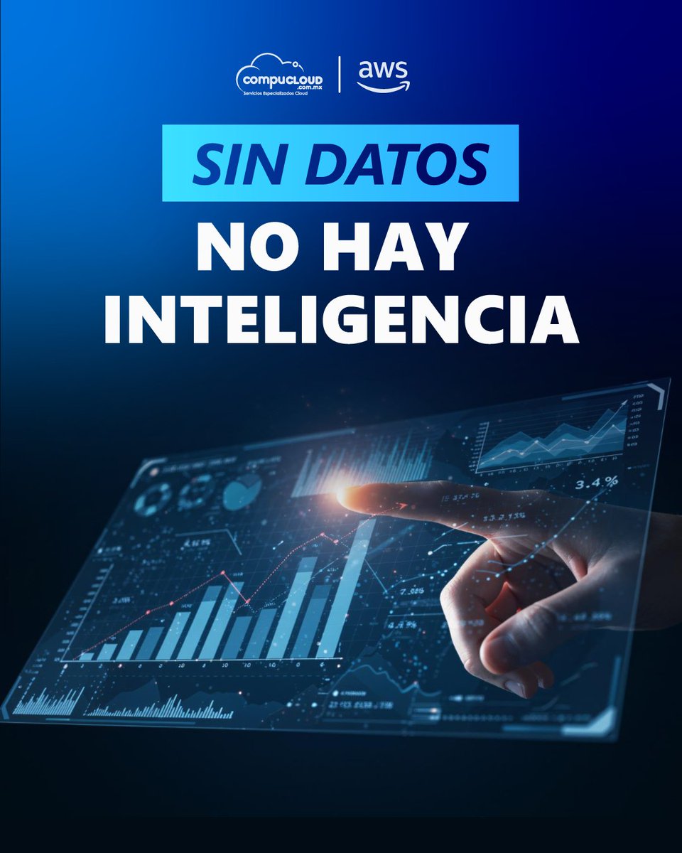 NubeCompucloud's tweet photo. Los agentes de IA dependen de algo clave: los datos. Sin una estrategia clara, la IA no puede:

✔️ Tomar decisiones correctas
✔️ Generar valor real
✔️ Escalar

Descubre cómo construir esta base con AWS y Compucloud con una consultoría sin costo: https://t.co/jGkXKYUYcQ https://t.co/CzSDzuzBLQ