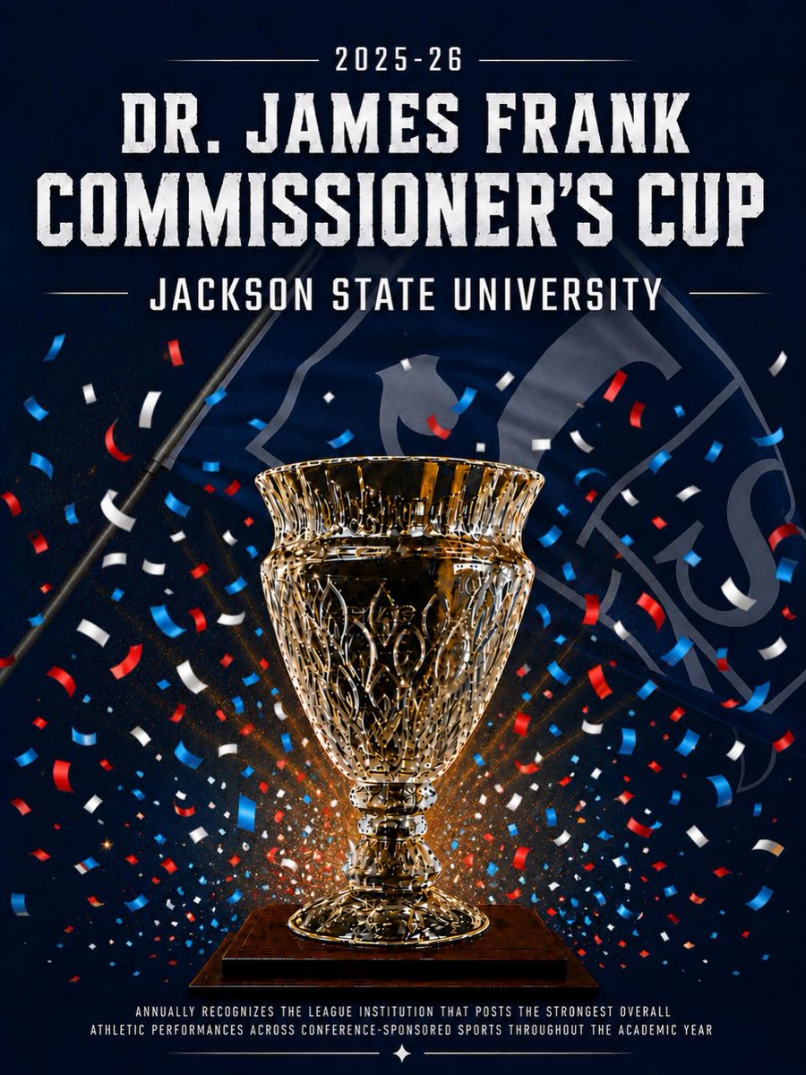 taylorsyl53's tweet photo. Congratulations JSU Tigers! Continue setting #TheeStandard @JSUNAA https://t.co/BDpO8TTpdT