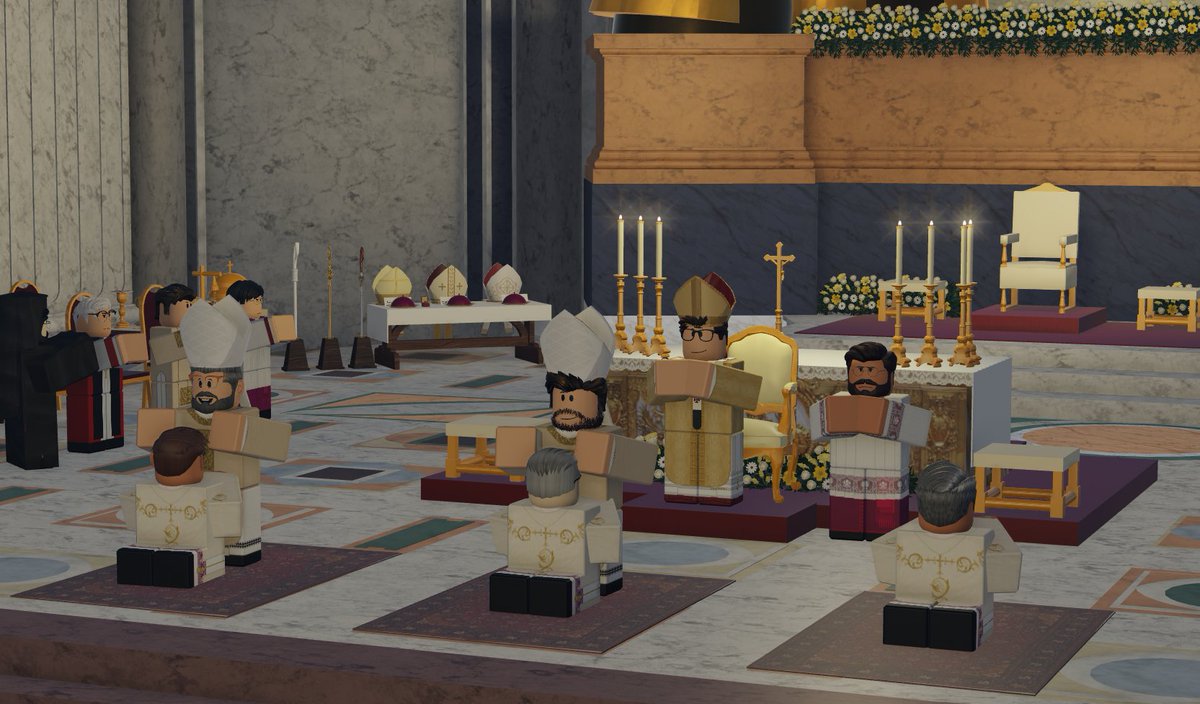 HEGerardImbert's tweet photo. Yesterday evening I acted as one of the principal co-consecrators alongside @Jachowski_Air at the episcopal ordination of three new bishops. Congratulations to them and I wish them a fruitful new ministry! :D https://t.co/PD6bIermyp