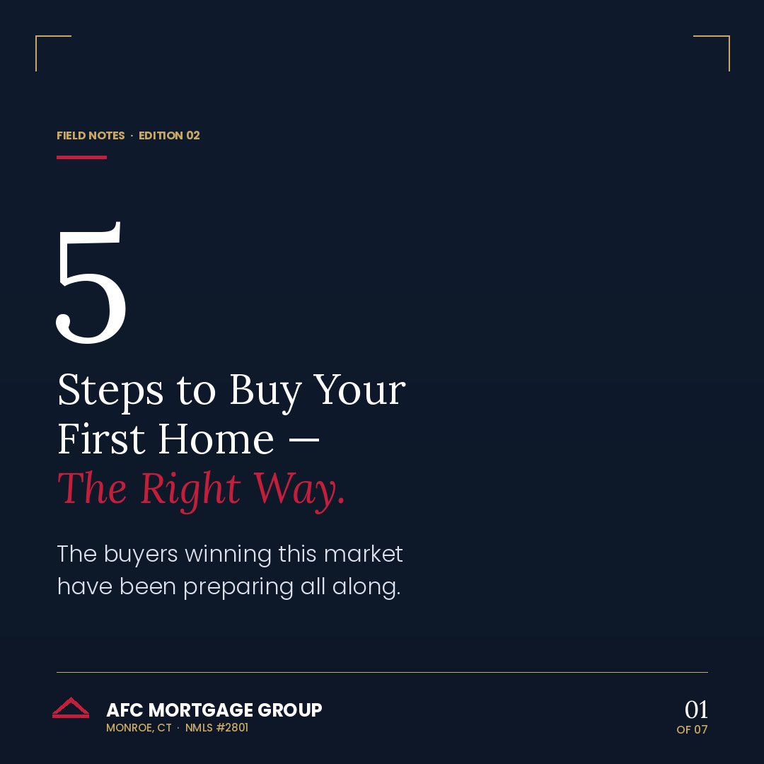 GCiams's tweet photo. Buying your first home? Preparation is key! 

Here are 5 steps to do it the RIGHT way:
1. Credit Audit 🔍
2. Know Your DTI
3. Build Savings 💰
4. Freeze Big Moves 🚫
5. Educate First! 📚

Winning this market means preparing. 

#FirstHome #RealEstate #MortgageTips https://t.co/yKA6WumTWv
