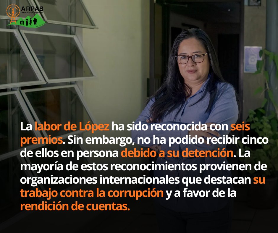 arpassv's tweet photo. El 1 de julio de 2025, @AmnistiaOnline declaró a Ruth López como presa de conciencia, al considerar que fue detenida únicamente por su trabajo pacífico en defensa de los derechos humanos, por denunciar abusos de poder y exigir transparencia. https://t.co/I7znE38yvm