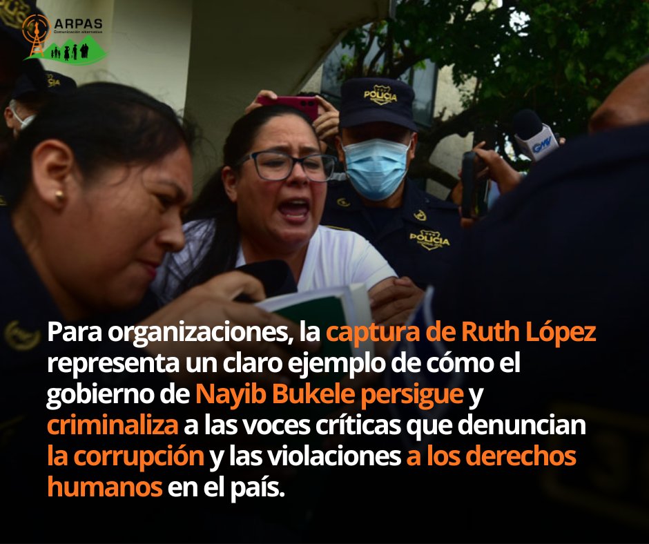 arpassv's tweet photo. El 1 de julio de 2025, @AmnistiaOnline declaró a Ruth López como presa de conciencia, al considerar que fue detenida únicamente por su trabajo pacífico en defensa de los derechos humanos, por denunciar abusos de poder y exigir transparencia. https://t.co/I7znE38yvm