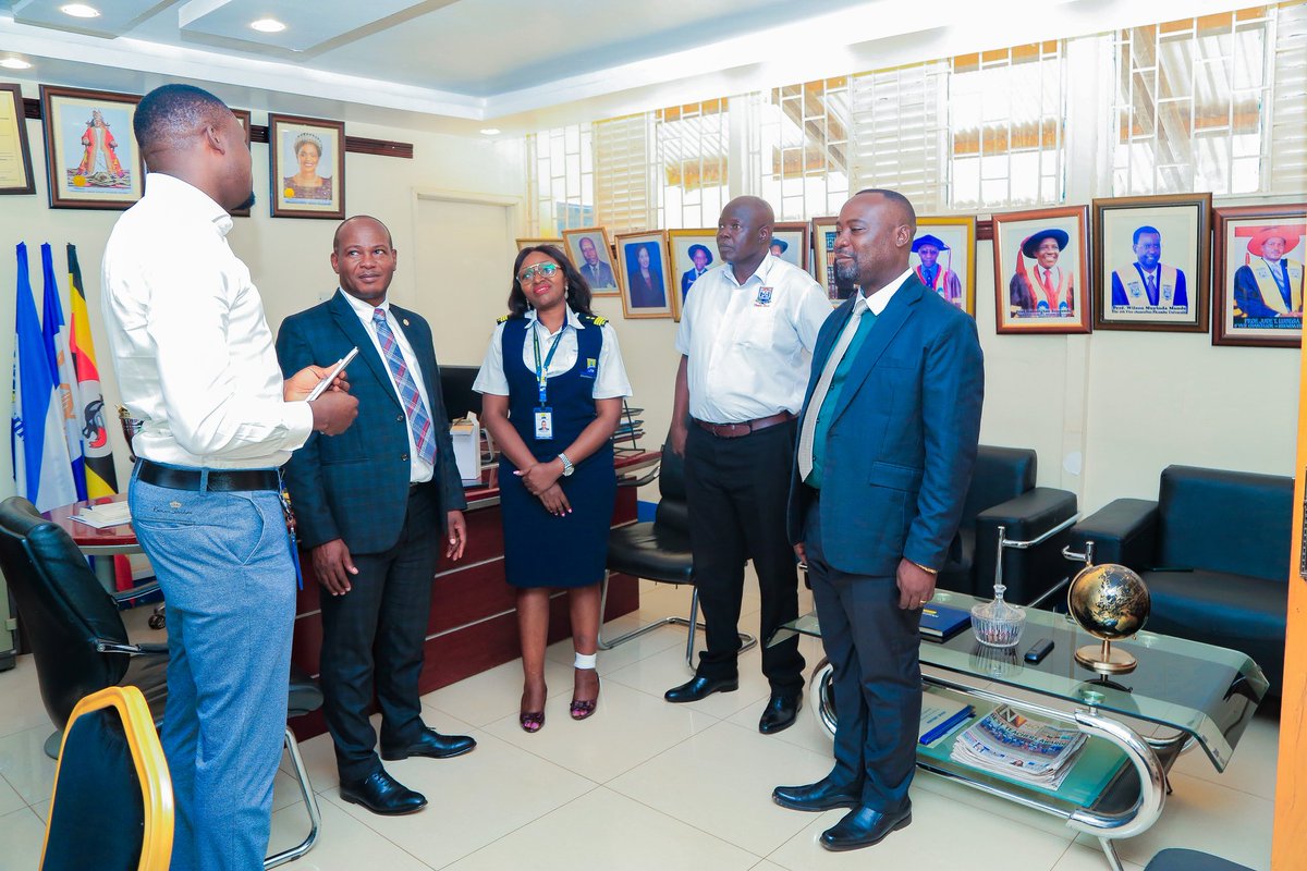 NkumbaUni's tweet photo. Station Head, @URAuganda - Entebbe Visits Nkumba University, Commends the Institution for meeting their tax obligations.

#I_Owe_You https://t.co/36eLxflrOx