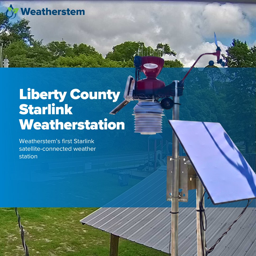 Weatherstem tweet media