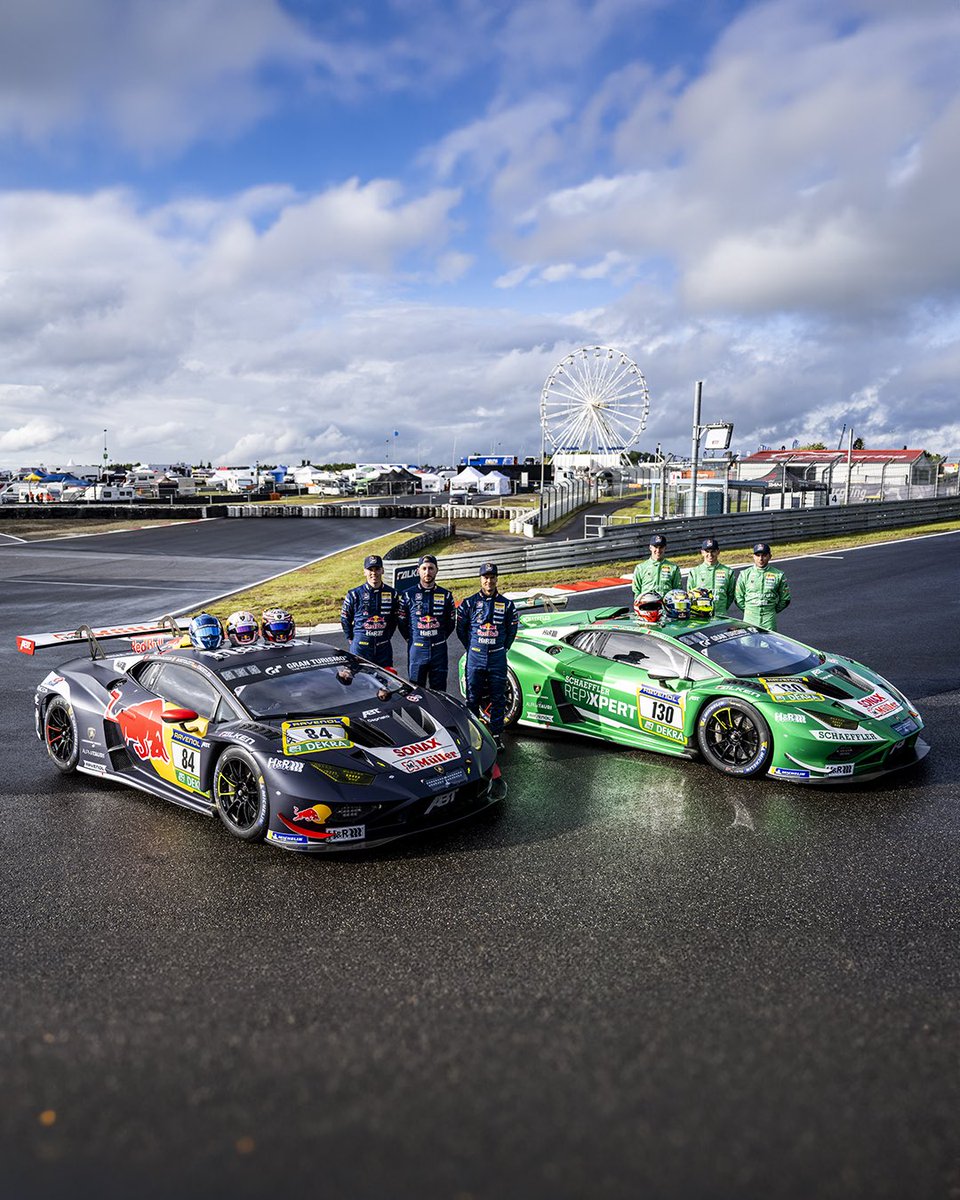 LamborghiniSC's tweet photo. This was our "Green Hell" in Nürburgring!
A hard-fought P2 for the #84 Red Bull Team ABT crew of Mirko Bortolotti, Luca Engstler and Patric Niederhauser after an intense battle from start to finish.
Congratulations to all drivers, teams and fans who made this race unforgettable. https://t.co/zv4Nl0l3ZJ