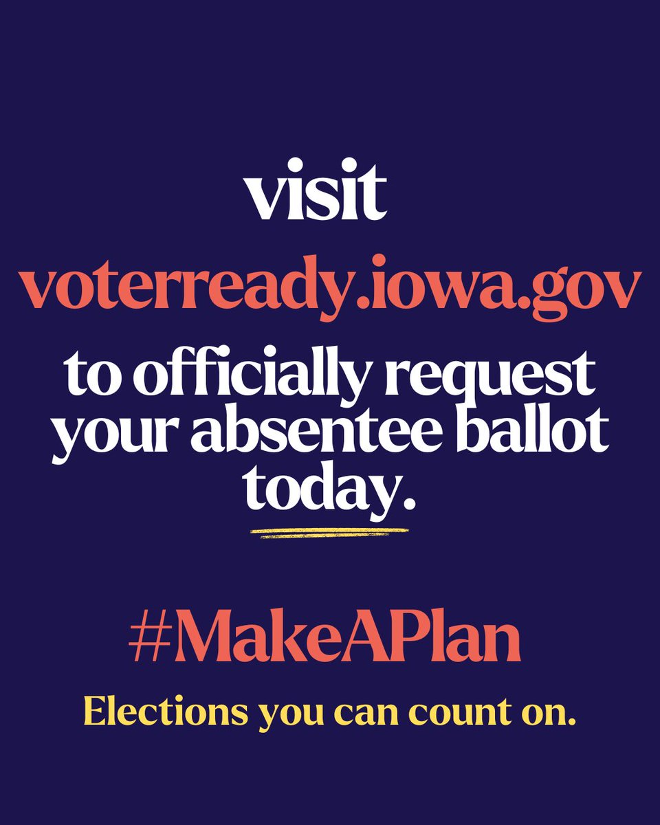 Iowa Secretary of State Paul Pate tweet media