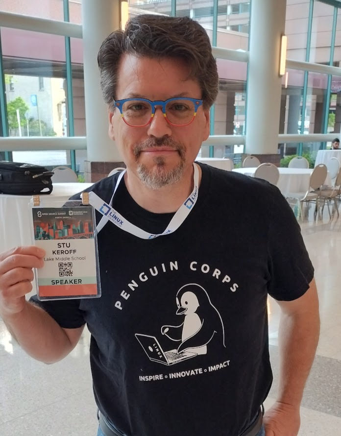 Stu Does Linux (Stu Keroff) 🐧 + 🏫 tweet media