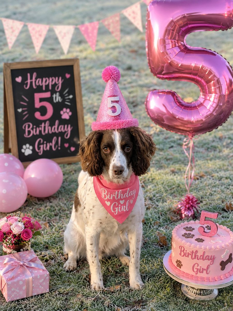 LancsPolDogUnit's tweet photo. Happy 5th Birthday to PD Arti

Arti is Nigel's sister so double celebrations today 

Whilst Nigel enjoyed his morning before starting work Arti has enjoyed the bit of sun we've had today whilst her handler got through paperwork 

Happy Birthday pups https://t.co/pm0rWbZodI