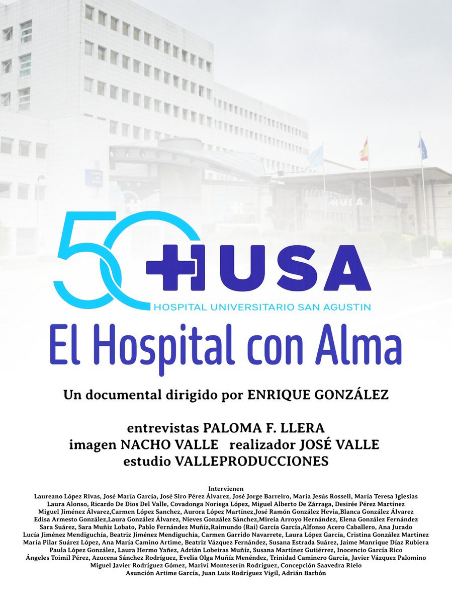 DIOSDELVALLE's tweet photo. #50aniversarioHUSA 
🫶🏻Los hechos más relevantes del HUSA en 50 años contados por sus protagonistas, los profesionales.
@angelmones @azulcongresos @PasQalAsturias @clubcalidadcom https://t.co/lsxTlq48s7