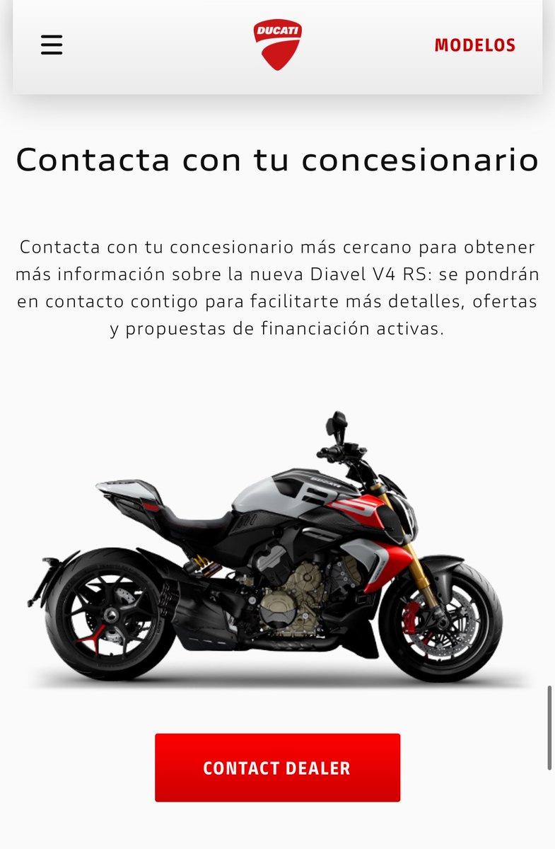 Payarito32's tweet photo. @Juanchovelez22 @Roa_dice Es una Ducati Diavel V4 RS que ronda al rededor de los 160 millones de pesos en Colombia https://t.co/ghMCFhs8tX