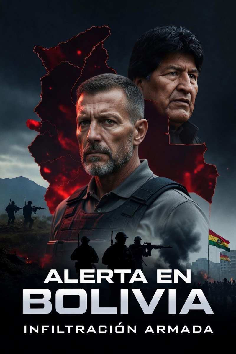 Alejand17875036's tweet photo. 🚨 ¡ALERTA ROJA EN BOLIVIA! 🇧🇴 INFILTRACIÓN ARMADA EN MARCHA. 
Erik Prince, fundador de Blackwater y uno de los operadores más duros del planeta, lanzó una advertencia grave y sin filtros:
Grupos armados extranjeros ya están infiltrados en territorio boliviano, reforzando las estructuras violentas del evismo para preparar un golpe de Estado total.
Esto ya no es un problema interno. Es una invasión encubierta con mercenarios operando en las sombras, lista para desestabilizar el país.
La crisis ya cruza fronteras y eleva la tensión en toda la región. ¿Hasta dónde llega esta red? ¿Quiénes mueven los hilos desde afuera?
Bolivia está en el ojo del huracán. El mundo observa.
¿Estás listo para la verdad que nadie quiere decir en voz alta?
🔴 Compartí si crees que esto merece atención internacional.
Fuente: https://t.co/cqDb9twRTZ