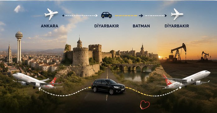 CihanbabaBaba's tweet photo. Batman ve Diyarbakır’daydık…

Bu yolculukta sadece şehirleri değil; güçlü bir dayanışma ruhunu, emeği ve iyilik için çalışan güzel insanları da yakından görme fırsatı bulduk…

KAHEV — Kadın Hekimler Eğitime Destek Vakfı — yıllardır özellikle eğitim alanında çok kıymetli çalışmalara imza atıyor.

Gençlerin eğitim yolculuğuna destek olan, fırsat eşitliği için emek veren ve dayanışmayı büyüten bu yapının organizasyonunda bulunmak bizim için ayrıca değerliydi.

Diyarbakır’ın kadim ruhu, Batman’ın güçlü enerjisi ve Anadolu insanının samimiyeti bir kez daha çok etkileyiciydi.

Bazen bir şehir değil; o şehirde karşılaştığınız insanlar iz bırakıyor.

Bu hafta içerisinde bölgeden kareleri, sohbetleri ve güzel anıları içeren küçük bir Batman & Diyarbakır dump paylaşımı da yapacağım 🙂

Nazik ev sahiplikleri, güzel sohbetleri ve ortaya koydukları değerli çalışmalar için KAHEV ailesine teşekkür ederiz.

Türkiye’nin her köşesinde umut üreten insanlar olduğunu görmek gerçekten çok kıymetli. 🇹🇷

@KAHEV2018 @BurcuBaba @sonerhoca @bmathprofession 

#KAHEV #KadınHekimlerEğitimeDestekVakfı #Batman #Diyarbakır #Türkiye #Eğitim #Dayanışma #Anadolu #SosyalSorumluluk #Yolculuk #TürkiyeHatırası