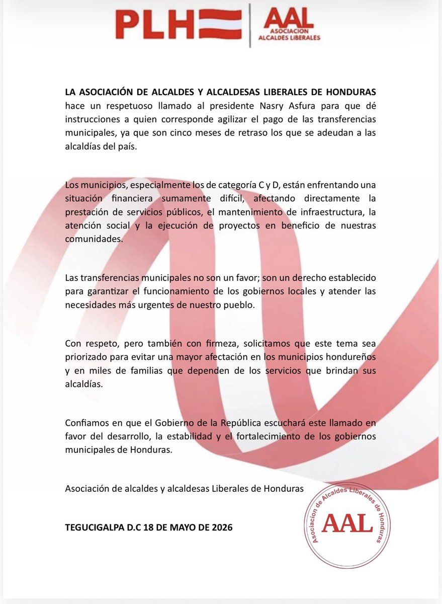 NahunCalix10's tweet photo. Un llamado al presidente https://t.co/npm3lkkefM