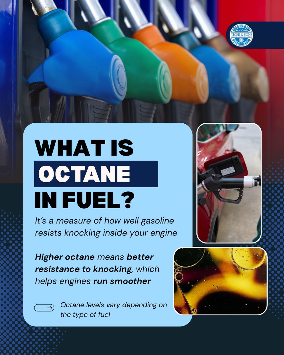parc1990's tweet photo. We bet you've heard the word octane before, but do you know what it is? Check out this post &amp; learn more about it! ⚙️⛽

#Octane #FuelFacts #EnginePerformance #CarTips #AutoCare #MechanicAdvice #PerrisAutoRepair #TigerAndSons https://t.co/o9fSHyomng