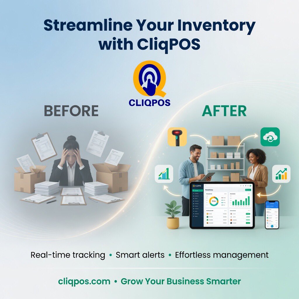 CliqPOS tweet media