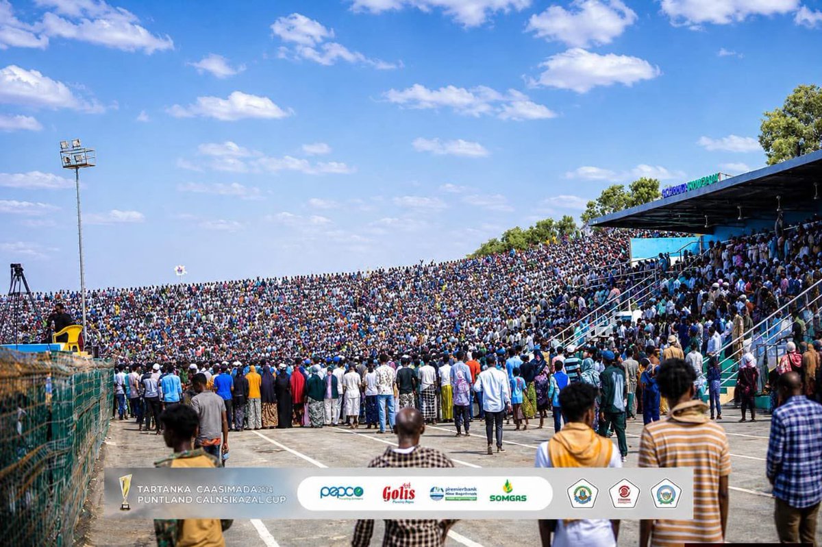 alihwarsame's tweet photo. #Bosaso #Stadium
18 May 2026
Interesting games on play.
🙏💪👌
@shakiibs @AbdelkarimHass @radiodaljir @Dayib0658Ahmed @TheDailySomalia https://t.co/Zkpg7Exj3l
