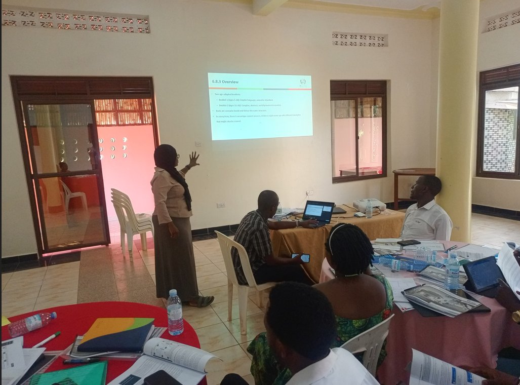 UwezoUganda's tweet photo. In Isingiro, our very own Faridah Nassereka @FNMubiru has concluded walking surveyors through part of the ICASEL tools-drawing on varied scenarios to assess children aged 5–16 in host and refugee communities. She is being supported by @PiusAkol and @JamalM62191953 as @UwezoUganda trainers, as well as @usmnaz of @palnetworkHQ plus the DC/VC from @YfcUganda. 

The other teams supporting training in Yumbe district included: @JocelynBADiva and @josephatkasasa from @UwezoUganda who have also held several day's sessions-including role-plays, and who were equally supported by the district partner @CCEDUC1.