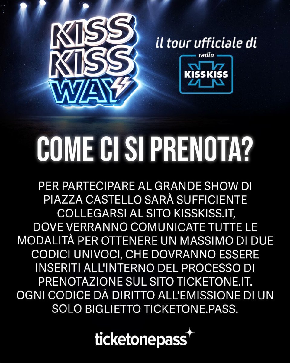 TicketOne tweet media