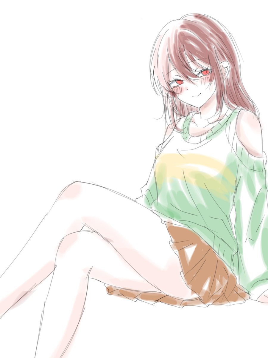 mokomokopip's tweet photo. ただただなんでもない絵 https://t.co/2MaQjkTVXZ