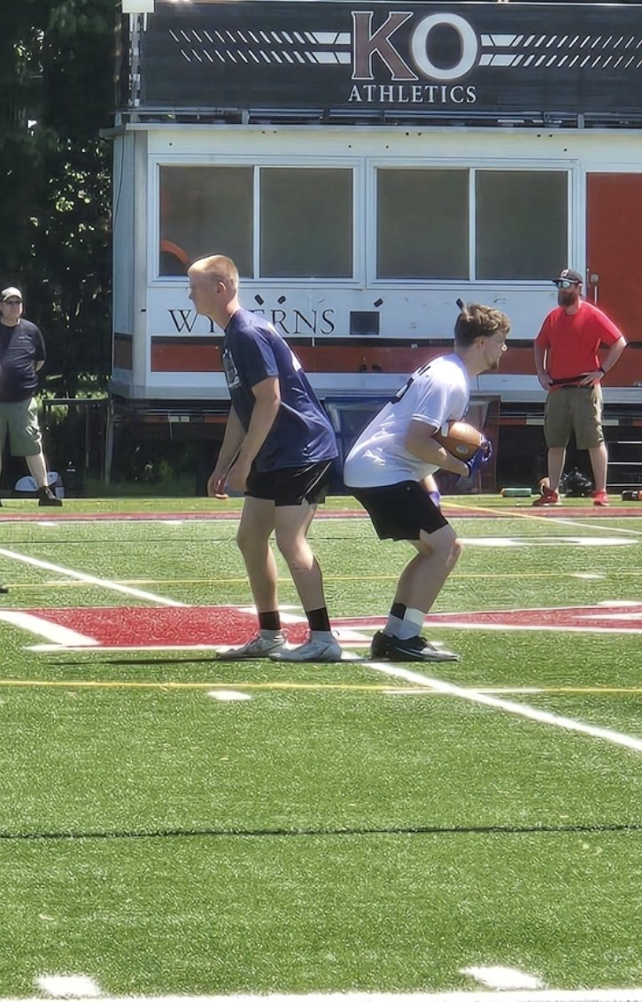 terrymorris2028's tweet photo. Had a great day at the @FirstGoalSports Northeast Showcase yesterday. Thanks to @CoachBraine and @Coach_TMcJunkin for giving me a few minutes to talk with you. My numbers are getting better, and I am looking forward to a great Junior season. Just 16 weeks to week 1. https://t.co/mTAYgLmTBl