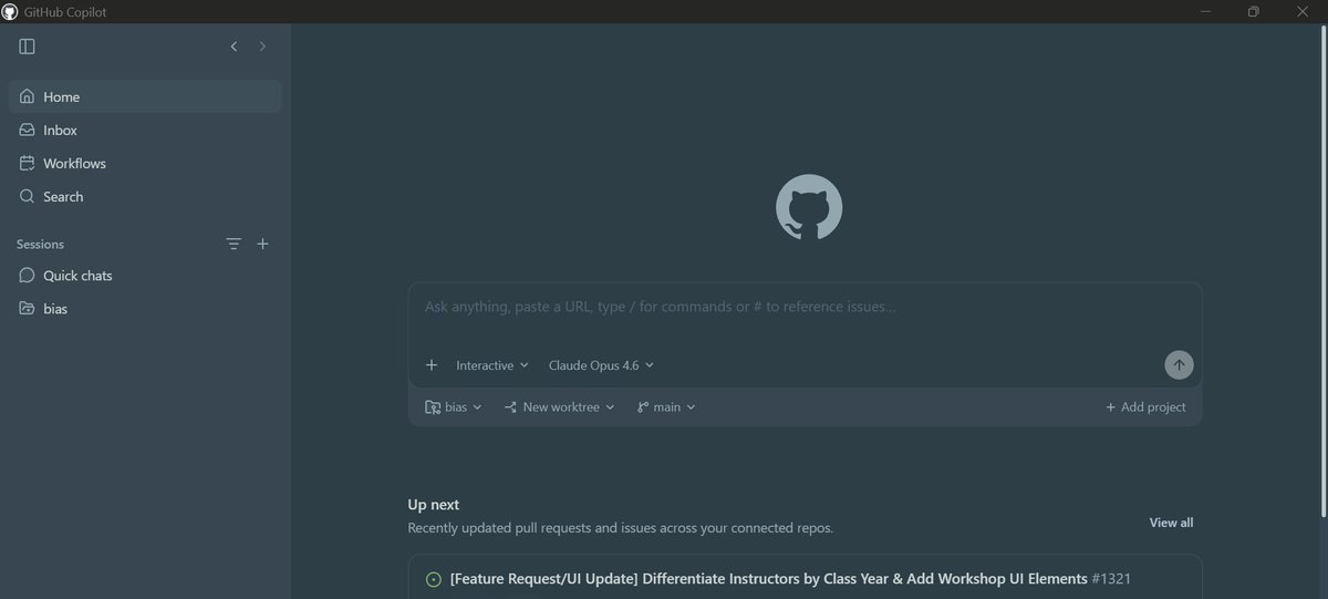 Got access to the new GitHub Copilot App. The inbox functionality is fast.