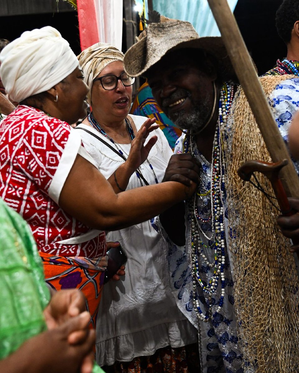 ipac_ba's tweet photo. Técnicos do #IPAC acompanharam a edição 2026 do Bembé do Mercado, em Santo Amaro, no Recôncavo Baiano, como parte das ações de monitoramento e estudo para a revalidação do bem cultural como Patrimônio Cultural Imaterial da Bahia. https://t.co/O2oVRaqRQO