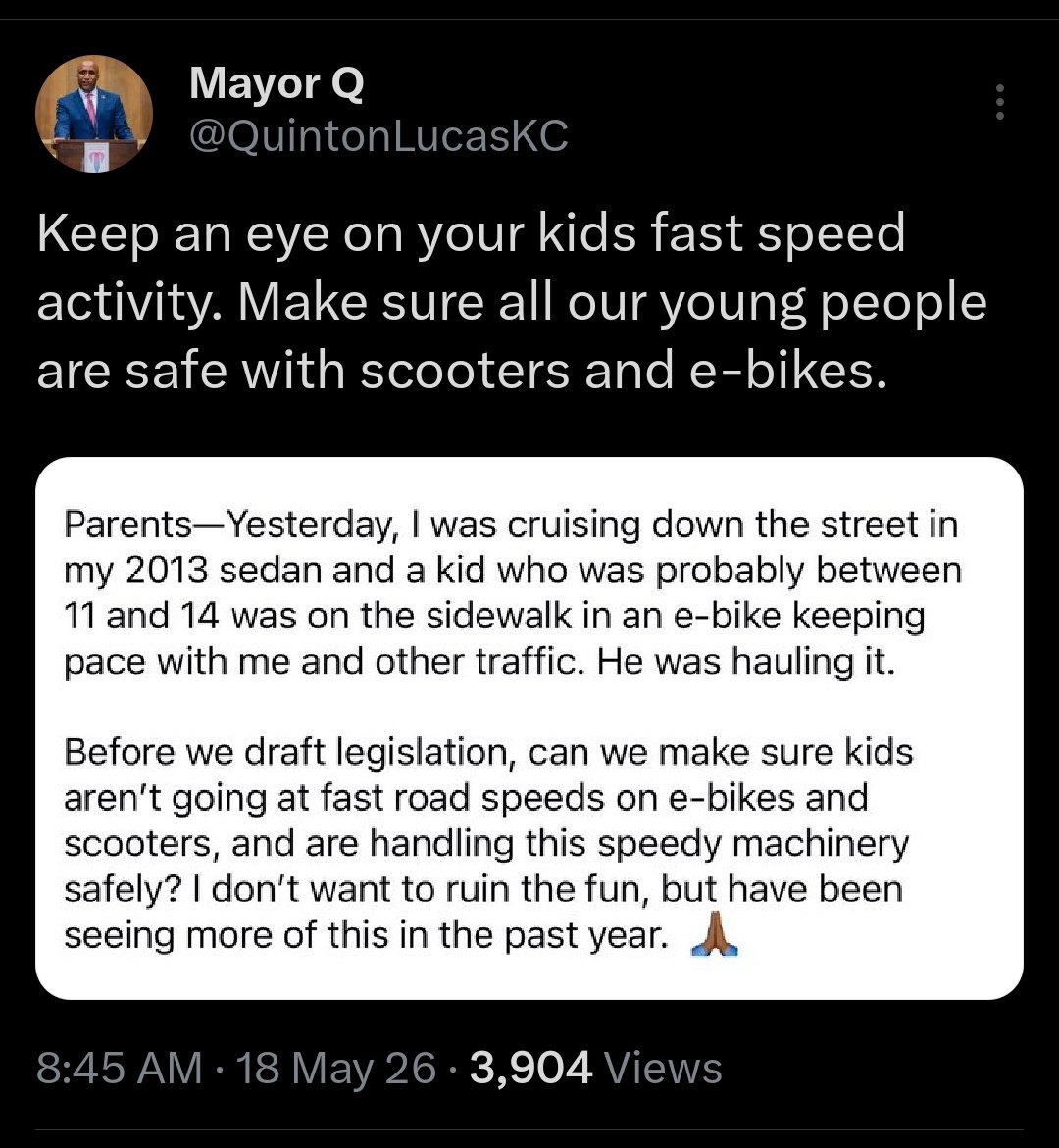 Mayor Q Reposts & Commentary tweet media