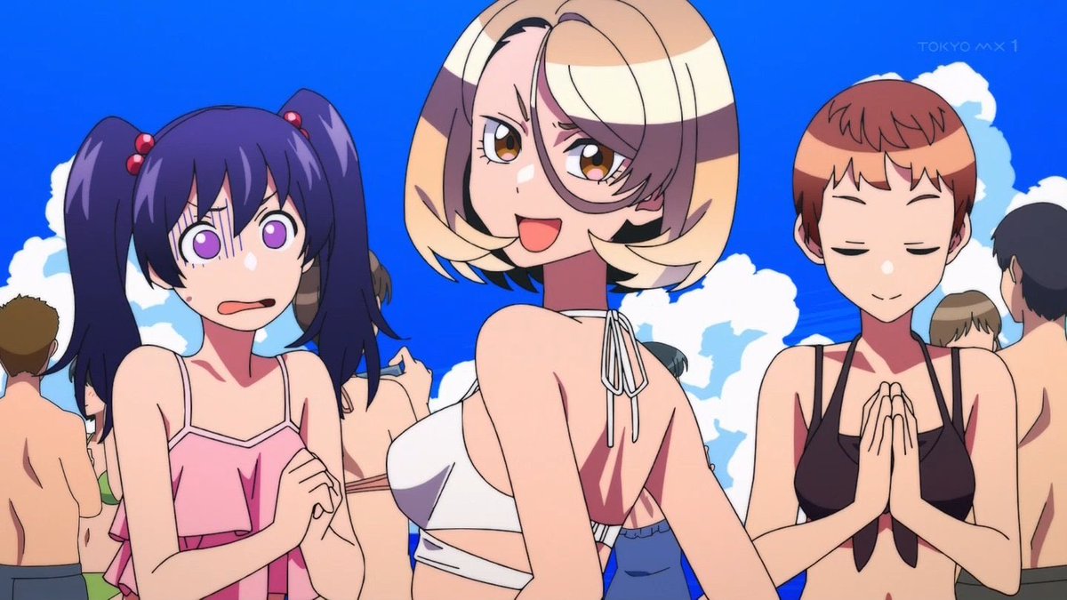 『ポンコツ風紀委員とスカート丈が不適切なJKの話』 第7話 夏休みの海で揺れる風紀と友情反応画像3