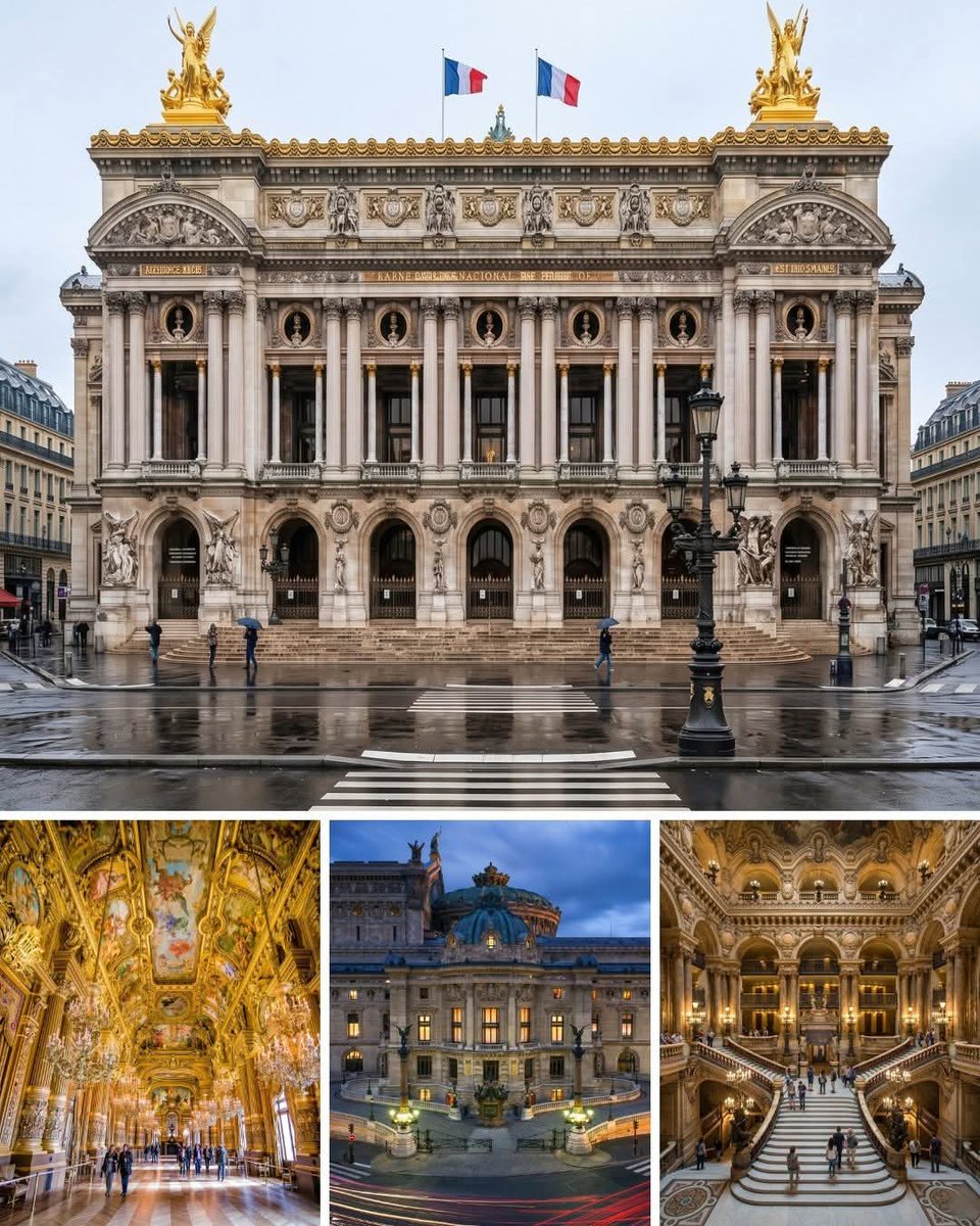earthviewss1's tweet photo. Palais Garnier Paris, France 🇫🇷 https://t.co/bboj17p4dH