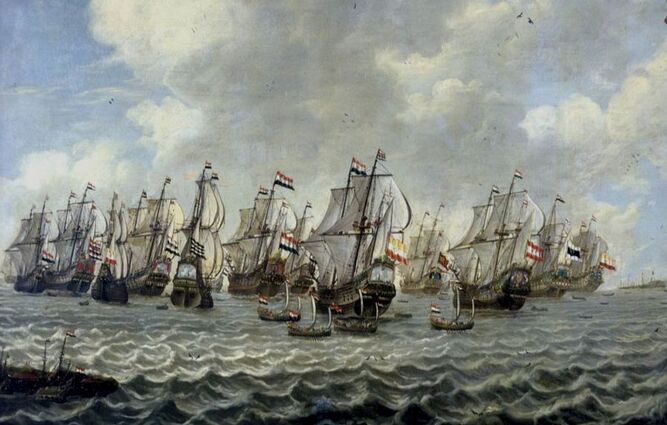 EmpirePodUK's tweet photo. @DalrympleWill @tweeter_anita At its height, the Dutch East India Company was the envy of Europe: rich, armed and dominant across the spice trade.

But as the English East India Company grew more powerful, the VOC began to buckle under debt, corruption and war. https://t.co/0dJGdDOJpt