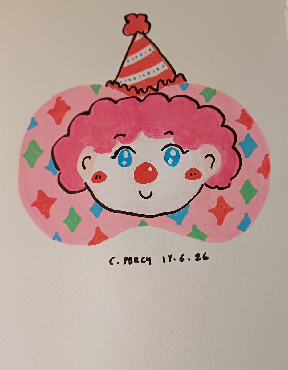 Cfpercy's tweet photo. The extremely rare occasion where something turns out almost exactly as you envisioned it!😁💖

#sketchbookart #art #paintpens https://t.co/XkYNYPKm8d