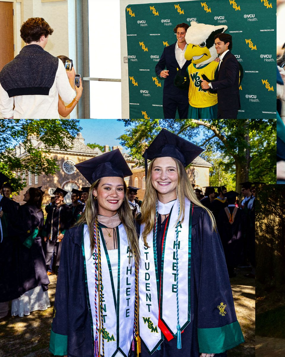 TribeAthletics's tweet photo. This is the place. (Our favorite place)

#GoTribe | #wmGrad https://t.co/Yy98hefYyp
