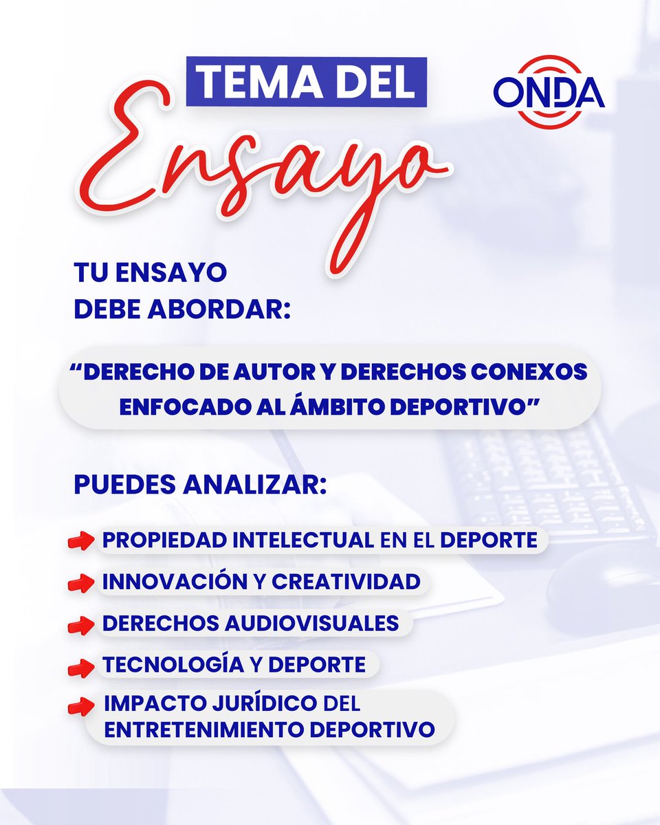 Oficina Nacional de Derecho de Autor (ONDA) tweet media