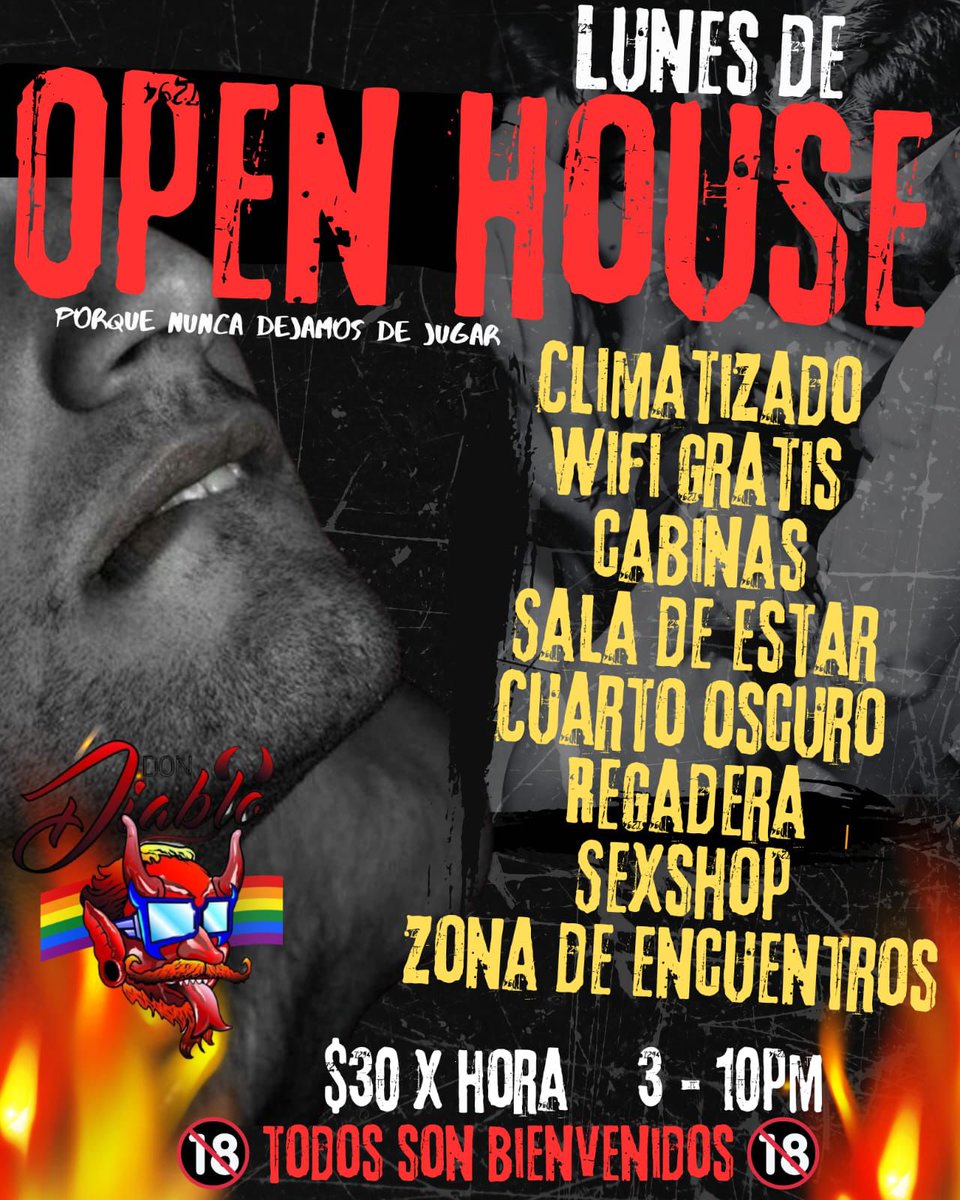 TabuClubSwinger's tweet photo. Recuerden que hoy hay Open House en Don Diablo 🔥

Nos vemos en @DonDiabloPrideC https://t.co/ueTbt45bWz