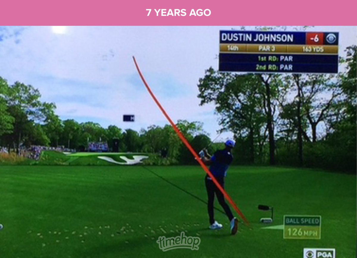 BrendanPorath's tweet photo. on this day 7 years ago, DJ fell victim to the overclub challenge in the PGA prompting this all time reaction https://t.co/3So8zIP9nL