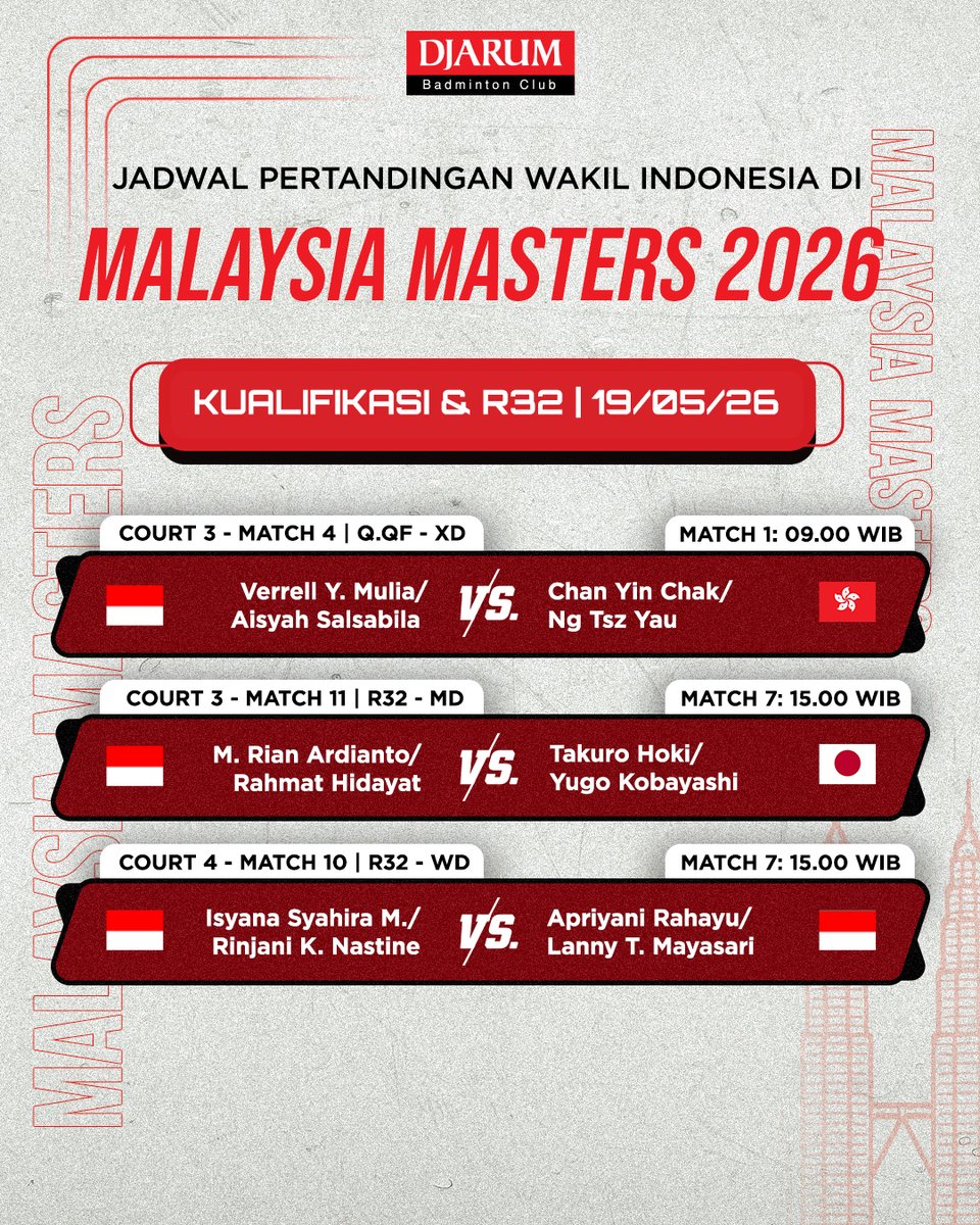 PB Djarum tweet media