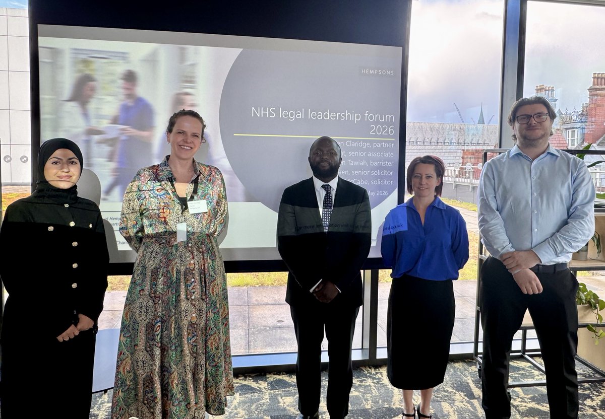 hempsonslegal's tweet photo. A fantastic day at our first NHS legal leadership forum!

Thank you to all delegates for joining us in our Manchester office and contributing to such engaging and insightful discussions.

Head to our website to register for our upcoming events: https://t.co/6jPqKbW4TX https://t.co/gGtncc4qac