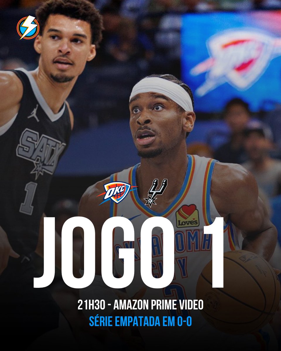 BrasilThunder's tweet photo. DIIIIIIIA DE THUNDER ⚡️⚡️⚡️⚡️

DIA DE FINAL DE CONFERÊNCIA CONTRA O SPURS

HOJE TEM 😤😤😤😤 https://t.co/jcI79VL5Wd