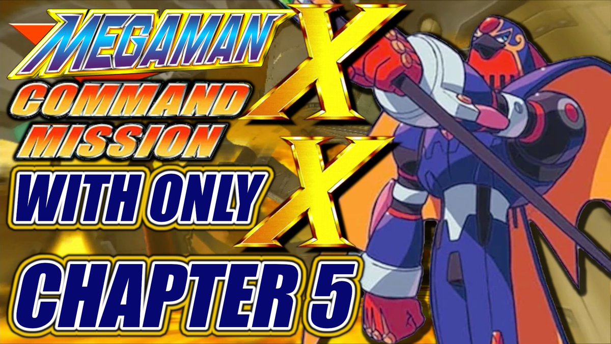 RobinAndZephyr's tweet photo. It's time to kick this into overdrive!
It's Chapter 5 of our main character only run of Megaman X Command Mission!
Can X put a stop Mach Jentra's nefarious factory?
Live to members now, and public on Friday, 12p EST! https://t.co/Yg63cNUDm2
#megaman #megamanx #commandmission https://t.co/BU1i2BXfGQ