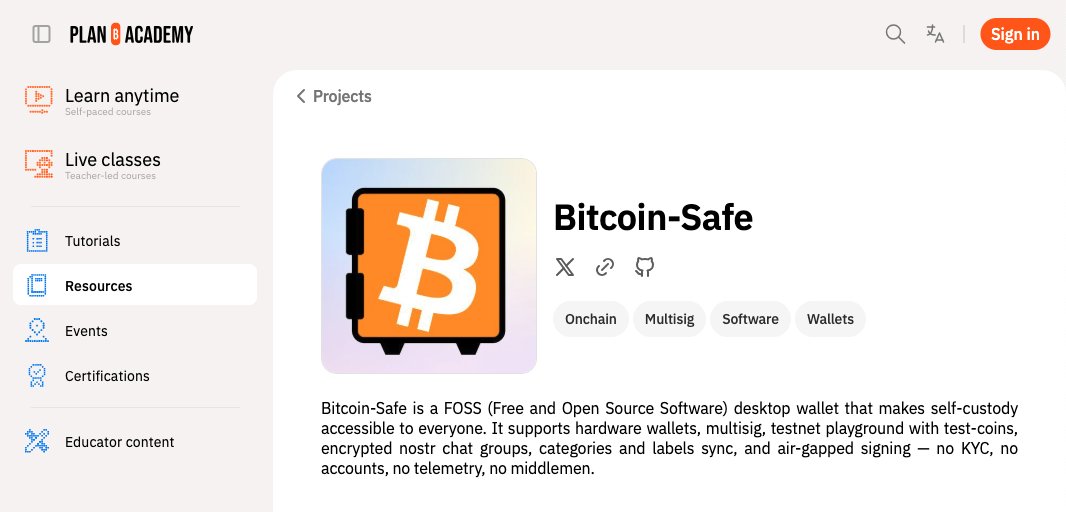 deSign__r's tweet photo. Soon @BitcoinSafe on @planB_network #academy with many #tutorials and #guides for helping you preserve your #privacy and #learn about best practices to secure your #bitcoin 

Just waiting to have some first @github PR merged!

Stay tuned! https://t.co/dy59y0LxHa