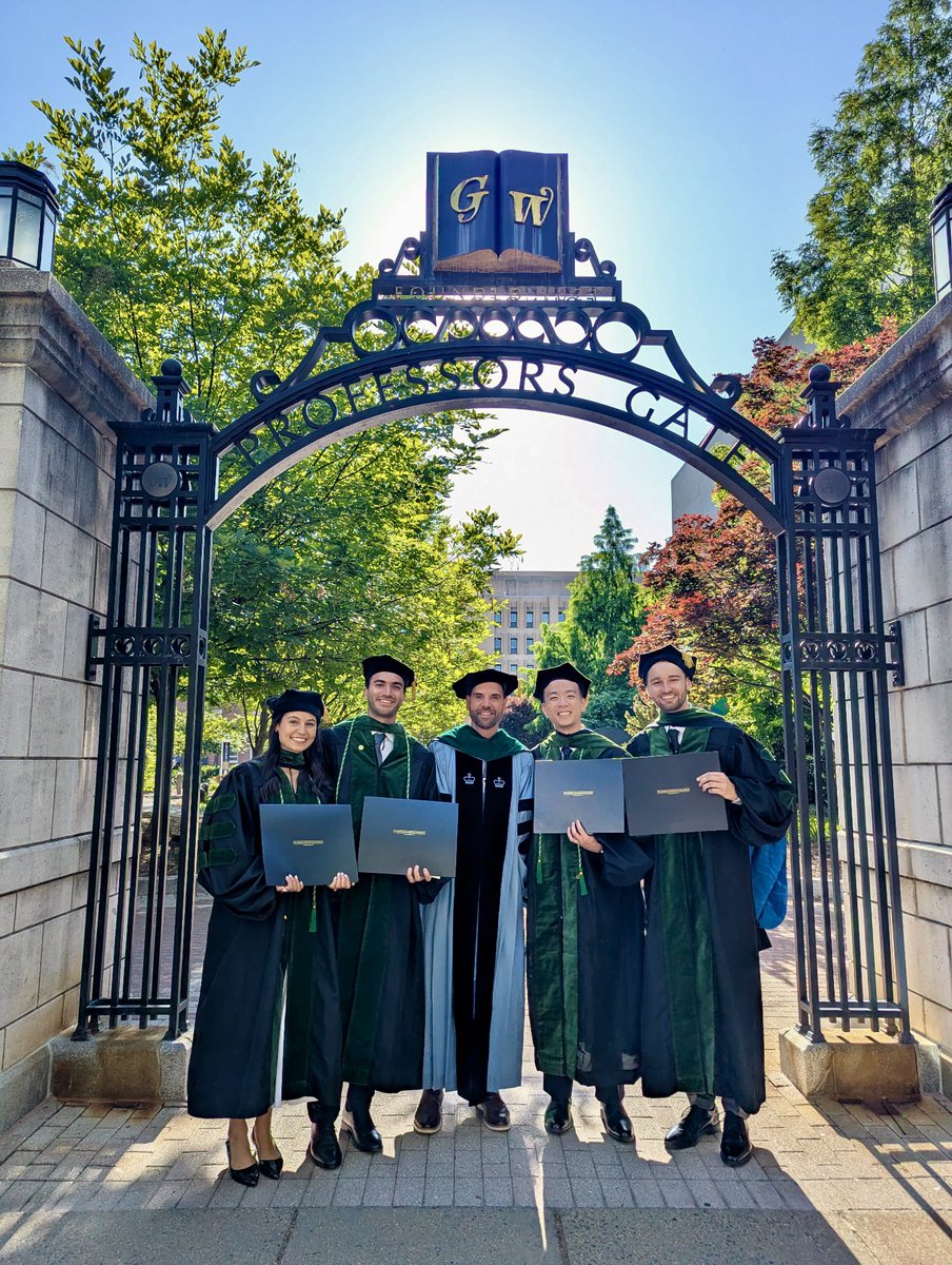 RyanMAntar's tweet photo. Truly takes a village, officially done with medical school! @GWSMHS https://t.co/taLe28Utxe