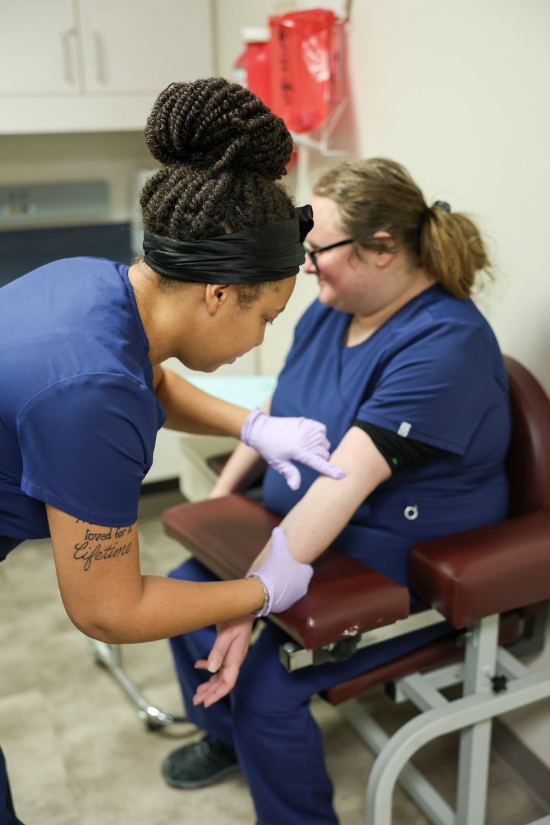 CVCCWorks's tweet photo. Take the first step toward a career in healthcare with CVCC’s Phlebotomy program! 🩸

Now enrolling, this hands-on program prepares students with the skills needed for blood collection, specimen handling, safety procedures, and clinical experience in a healthcare setting.

Class starts soon! Learn more and apply here:
https://t.co/2SJTSIyWgZ

#CVCC #CVCCWorks #Phlebotomy #PhlebotomyProgram #PhlebotomyTraining #AdultEducation