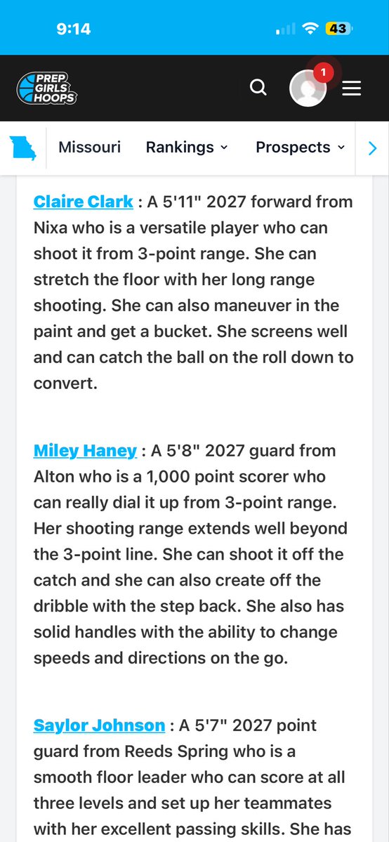 Standout_Prep's tweet photo. Our 2027 girls team were featured in Prep Hoops grassroots team spotlight. Big thanks to @earlaustinjr for the coverage of our team. These ladies can really play and move the 🏀 very well. #StandoutPrep💪🏽🏀 https://t.co/RkYlK0WY4z