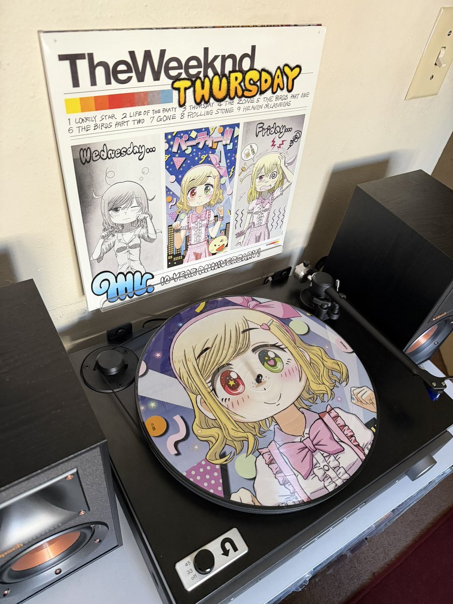 JoeRecords22's tweet photo. The Weeknd- Thursday 
10 Year anniversary picture disc

Probably my favorite picture disc in my collection 

Fav tracks: The Zone, The Birds Pt.1, Lonely Star, Gone https://t.co/49Wi09Tqse