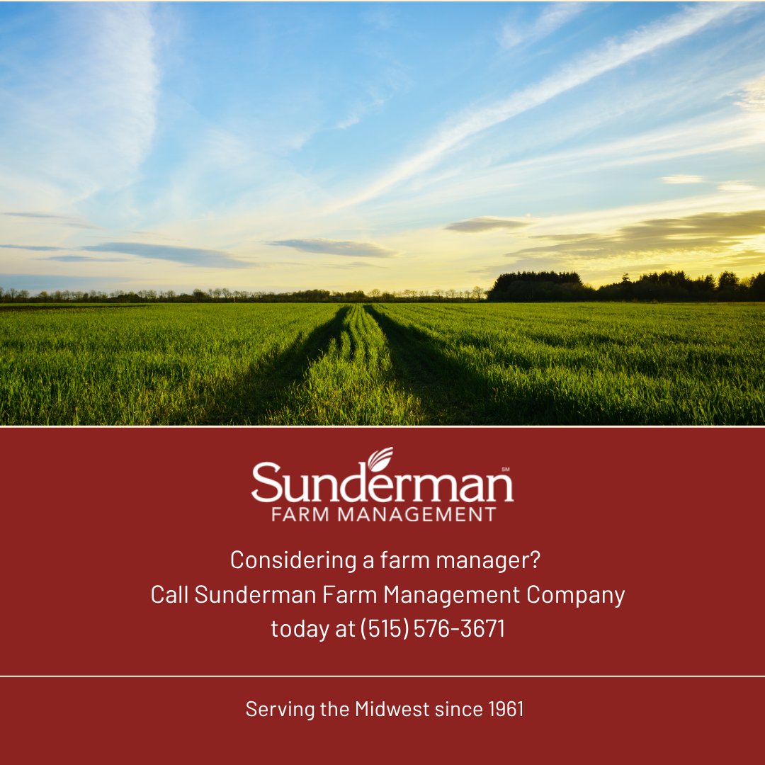Sundermanfarm's tweet photo. Good farm management isn’t something you check in on once in a while.

It’s being present. Walking the farm. Monitoring conditions. Keeping an eye on details that can easily get missed.

At Sunderman Farm Management Co., we stay involved throughout the season. We work with operators, track performance, and make sure the land is being cared for the right way.

That level of attention is what helps protect both productivity today and value long-term.

#FarmManagement #LandStewardship #MidwestAg #IowaFarms #FarmLegacy