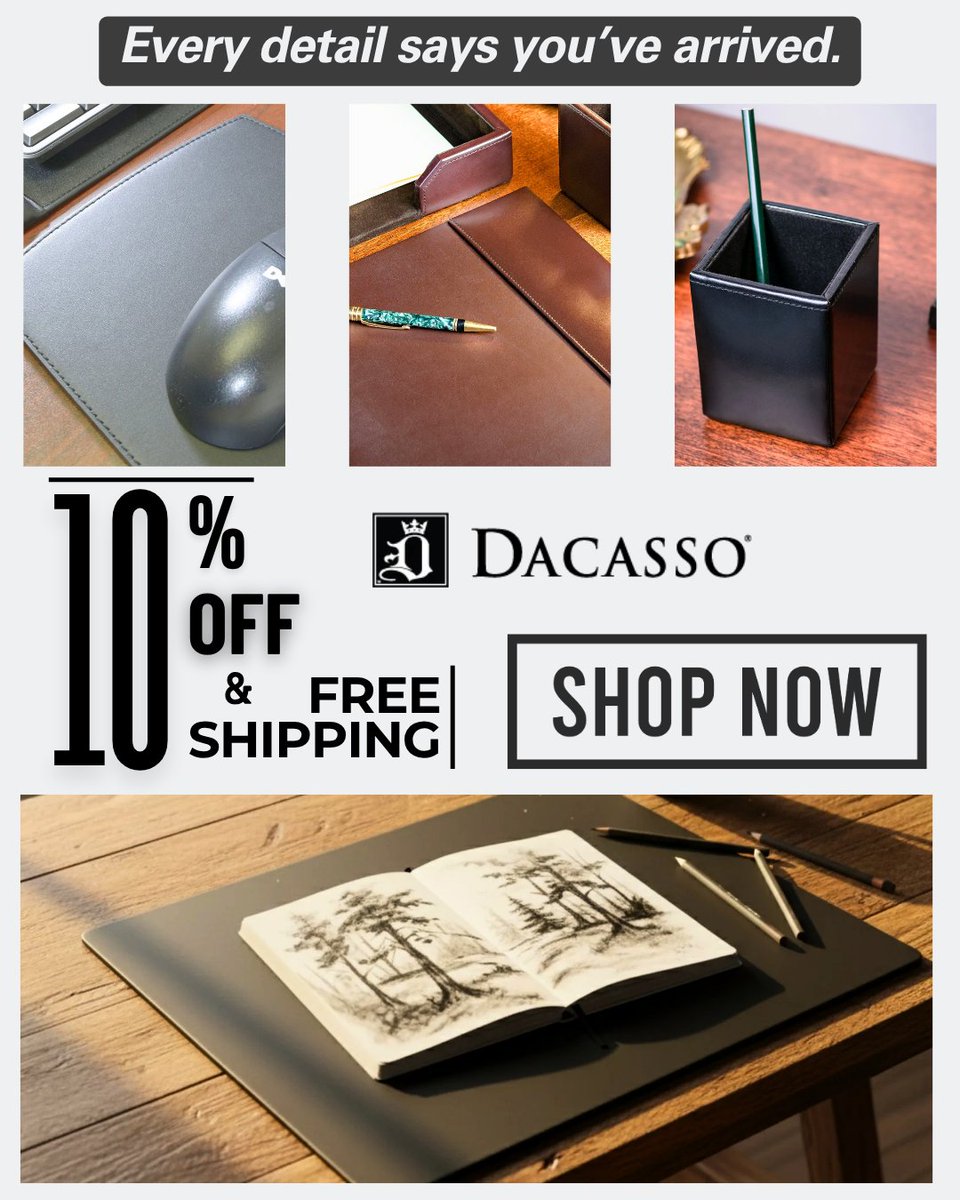 VictorTechBrand's tweet photo. Your work is high-stakes—your desk should look like it.

Upgrade to fine leather accessories that command respect before you even say a word.

Work like you mean it → https://t.co/mOSoBuhIaL

Enjoy 10% off + free shipping on us. https://t.co/xladAZqXhO