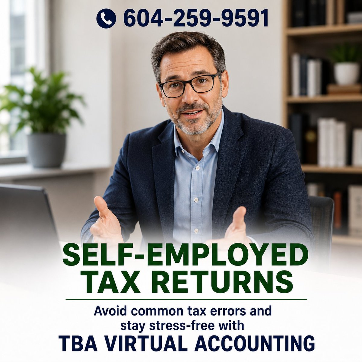 tbavirtualinc's tweet photo. 2025 Self-employed tax return filing
TBA Virtual Accounting, Delta BC, 604-259-9591 -Tax filing services for your Business
Avoid common tax errors &amp; stay stress-free with TBA Virtual Accounting
#selfemployedtax #businesstaxes #TaxFiling #canadatax #deltaBC #Accounting #tbavirtual https://t.co/iu7HjenStO