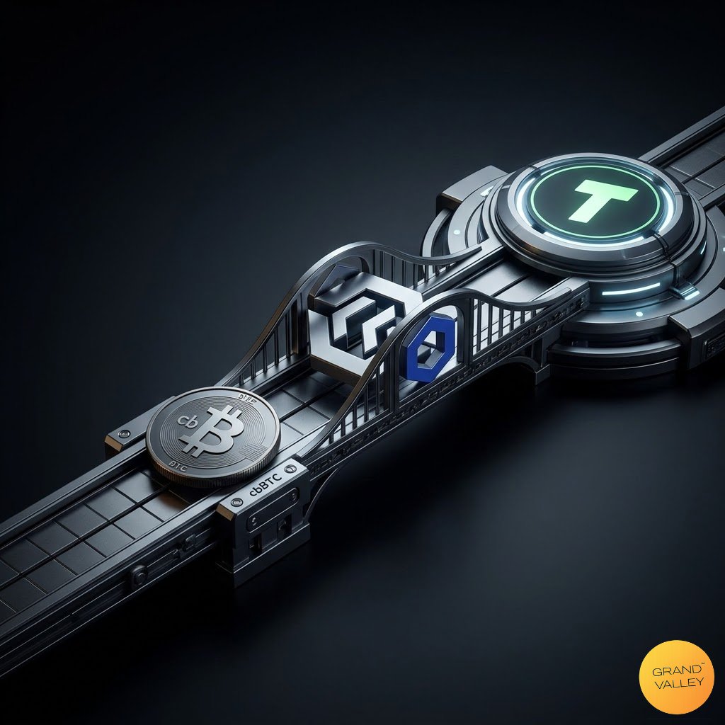 bacvalley's tweet photo. cbBTC is now live on Tempo, issued by Coinbase and powered by Chainlink CCIP.

That gives @tempo a cleaner BTC-backed liquidity story for DeFi, earn products, lending and credit flows. Practical rails, not just another ticker.

#LetsBuidlTempoTogether #GrandValley https://t.co/qdu6GF3Krj